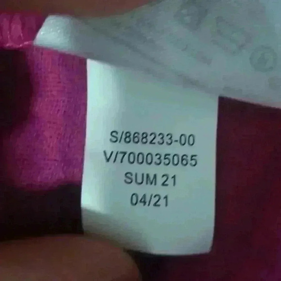 Frill-Sleeve Gauze Tiered Mid-Calf Dress - Picture 9 of 13